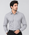 SILVER DRESS SHIRT