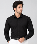 BLACK DRESS SHIRT