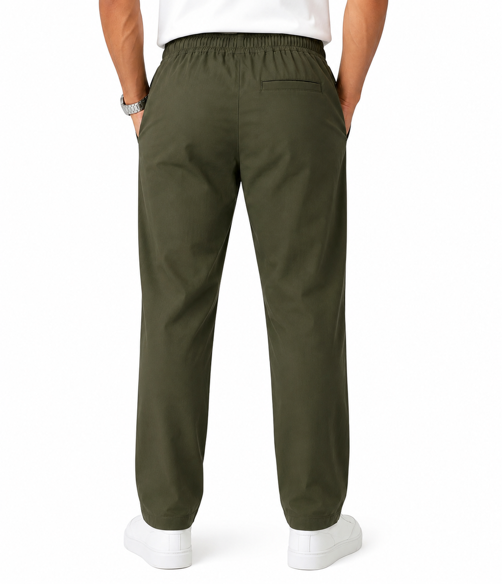 OLIVE-GREEN TROUSER