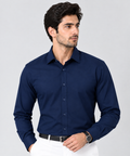 NAVY BLUE DRESS SHIRT