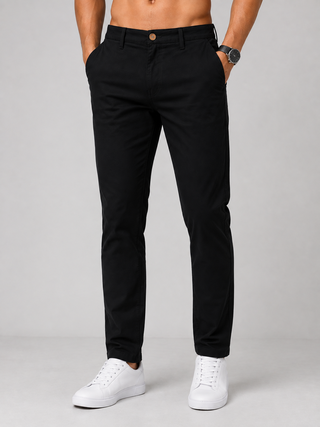 BLACK CHINO