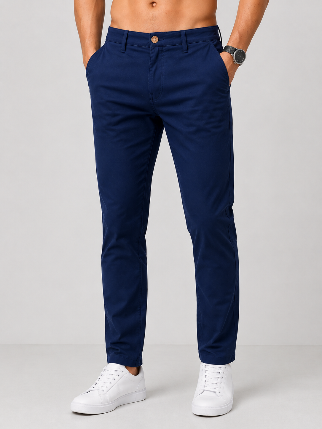NAVY-BLUE CHINO