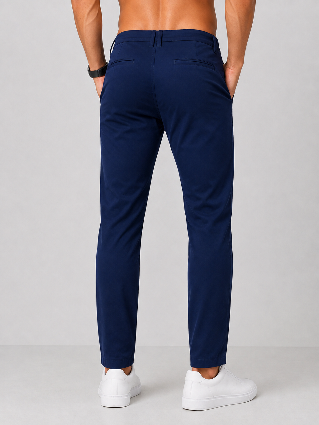 NAVY-BLUE CHINO